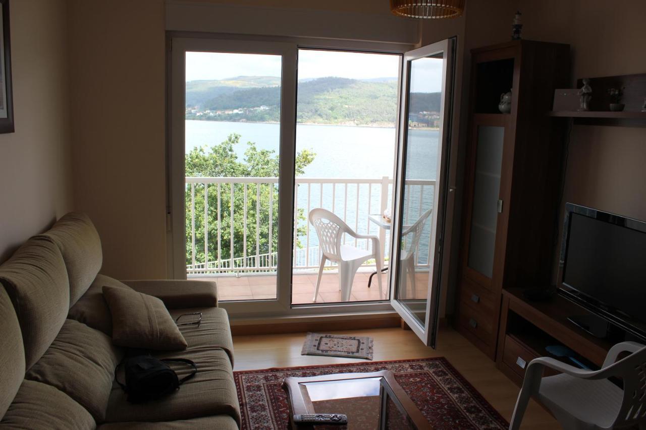 Apartamento Corcubion Playa De Quenxe Ngoại thất bức ảnh